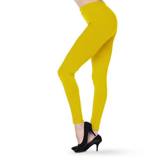 CSK yellow Leggings